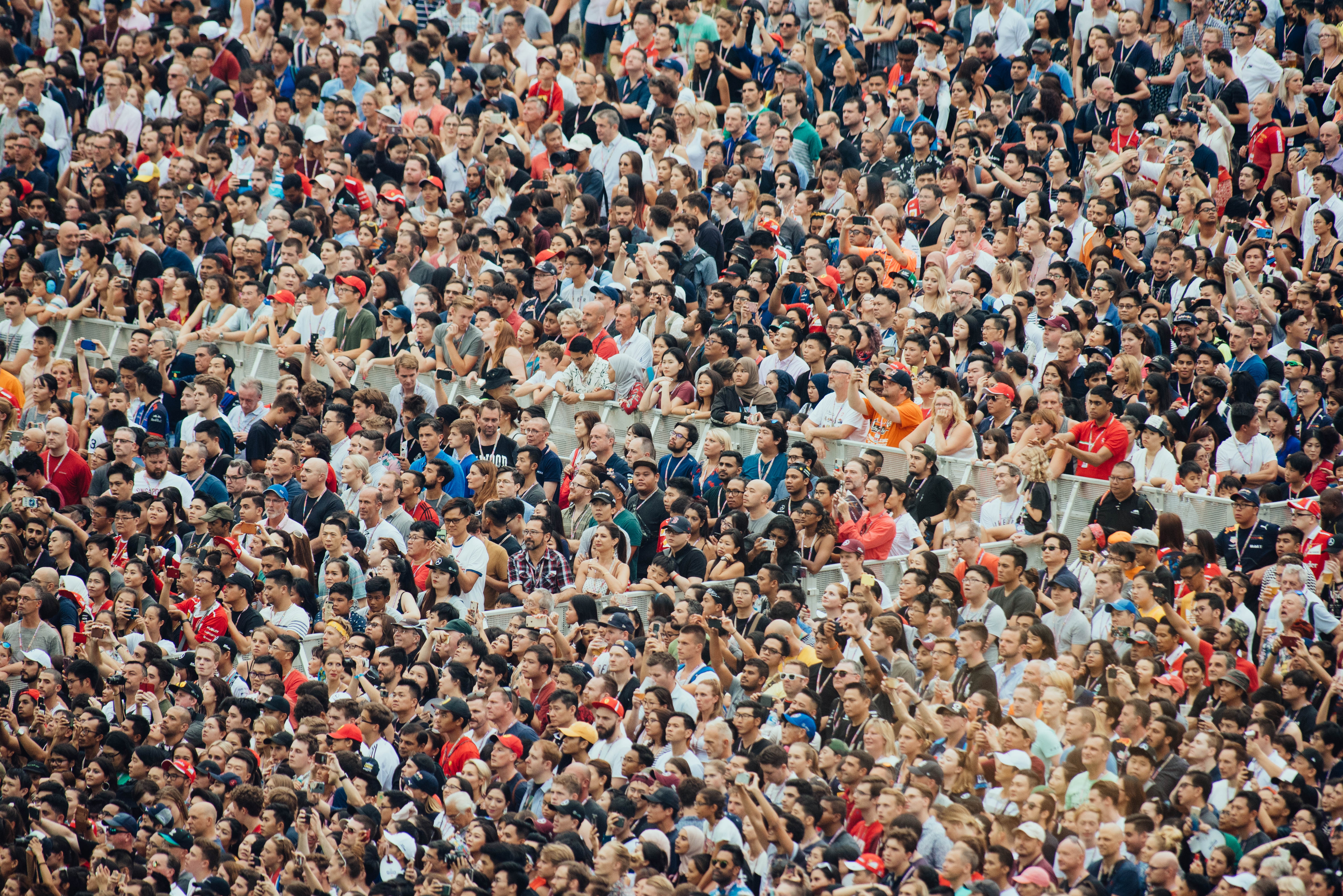AAARHHHH! goes the crowd!…   photo by CHUTTERSNAP on Unsplash